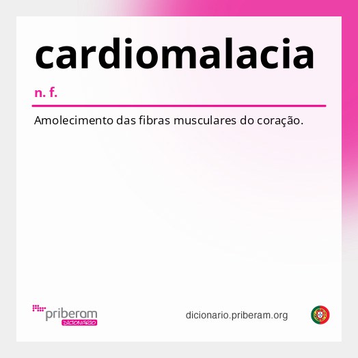 Significado de cardiomalacia