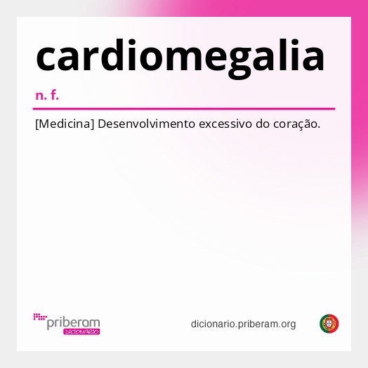 Significado de cardiomegalia