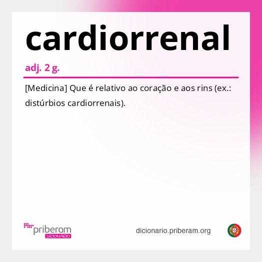 Significado de cardiorrenal