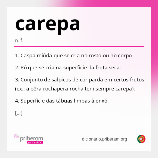 Significado de carepa