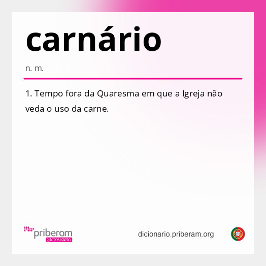 Significado de carnário