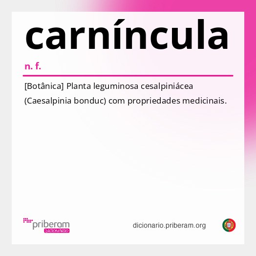 Significado de carníncula
