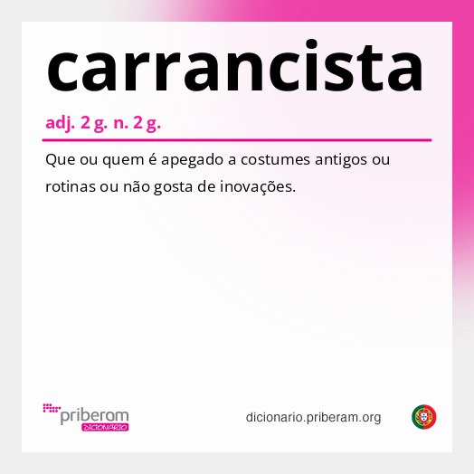Significado de carrancista
