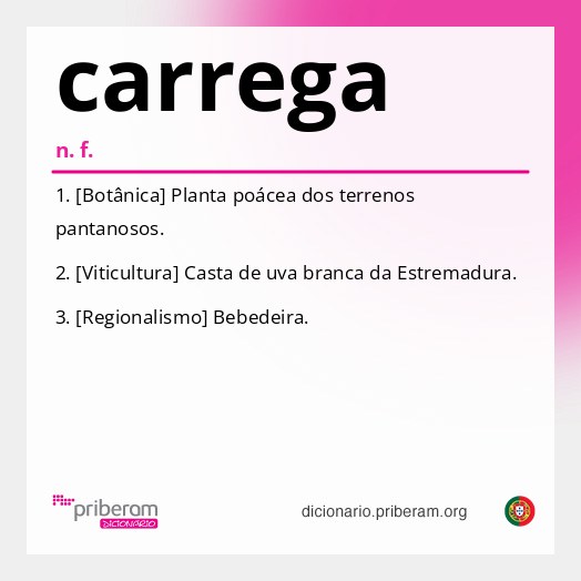 Significado de carrega