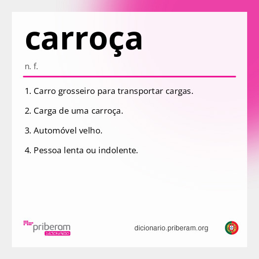Significado de carroça