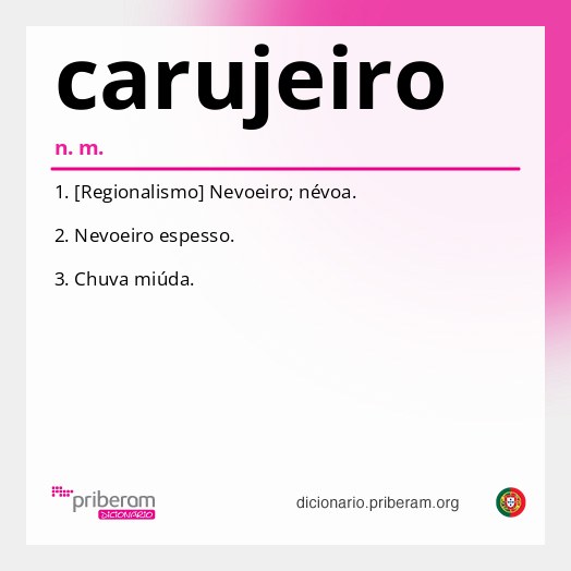 Significado de carujeiro
