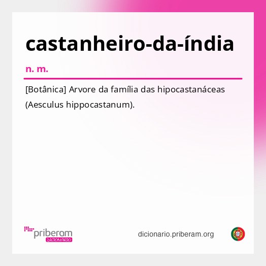 Significado de castanheiro-da-índia