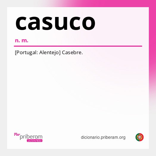 Significado de casuco
