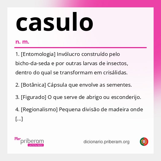 Significado de casulo