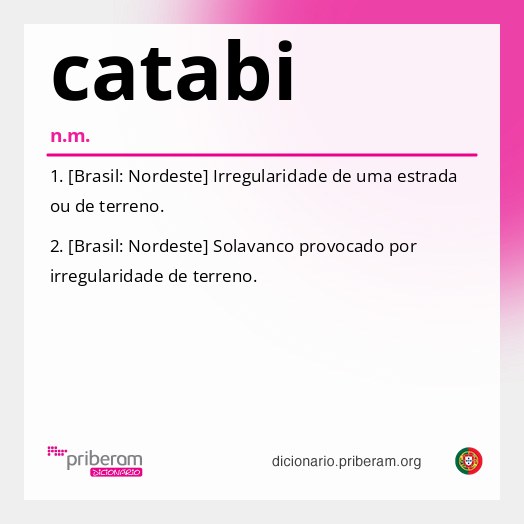 Significado de catabi
