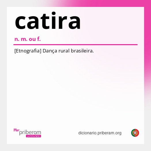 Significado de catira