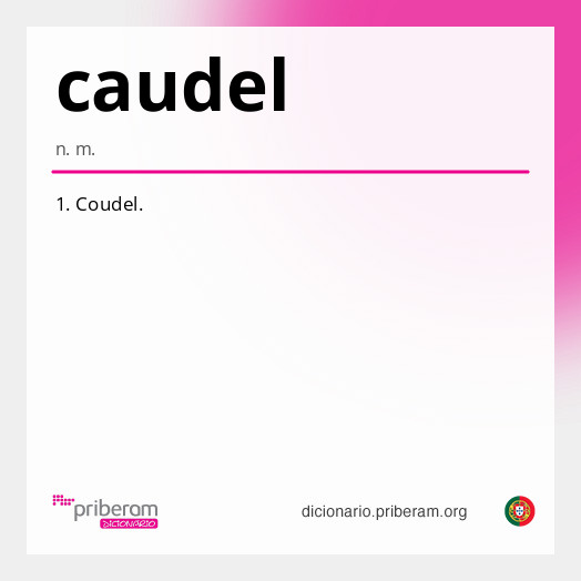 Significado de caudel