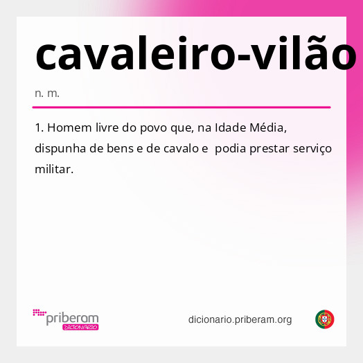 Significado de cavaleiro-vilão