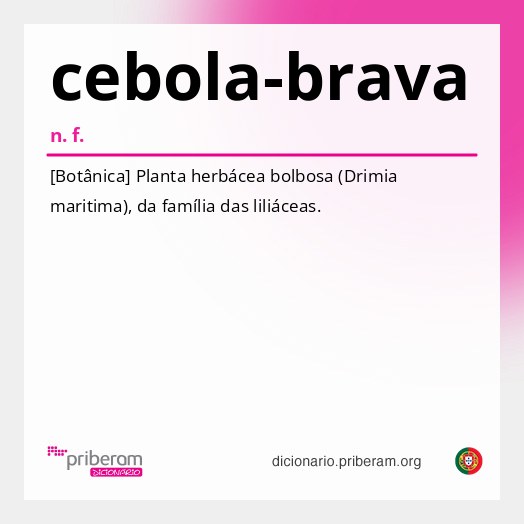 Significado de cebola-brava