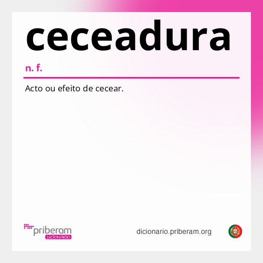 Significado de ceceadura