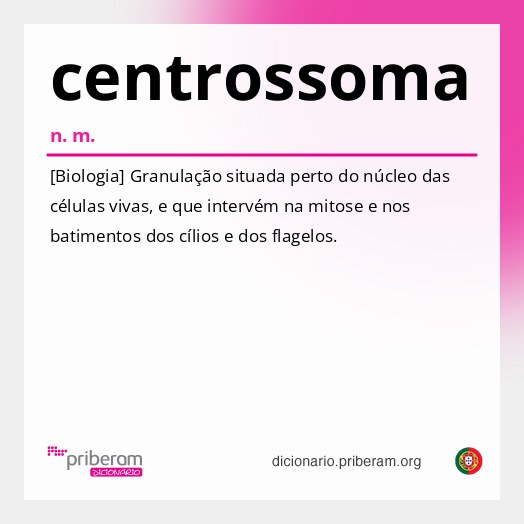 Significado de centrossoma