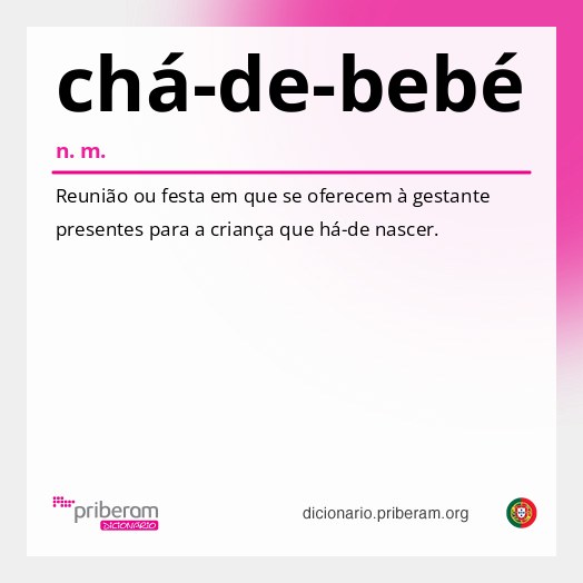Significado de chá-de-bebé