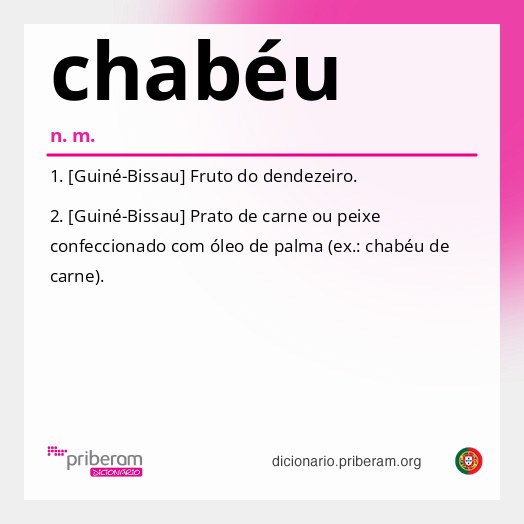 Significado de chabéu