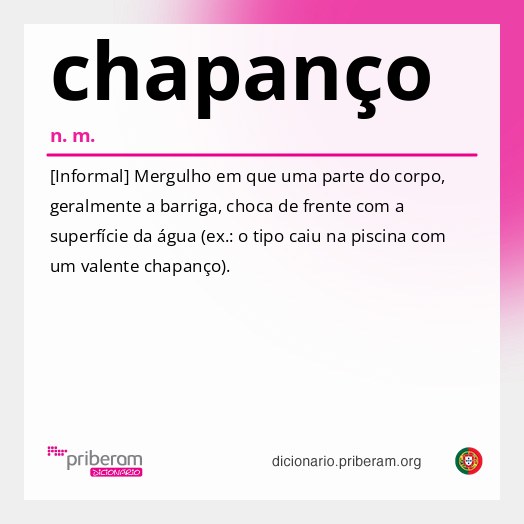 Significado de chapanço