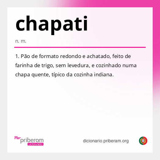 Significado de chapati
