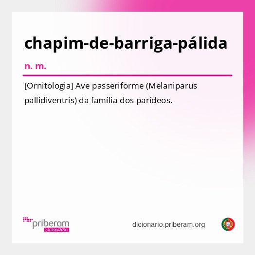 Significado de chapim-de-barriga-pálida