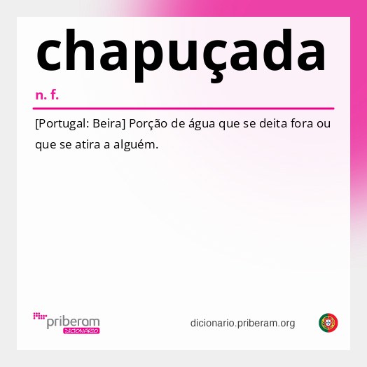 Significado de chapuçada