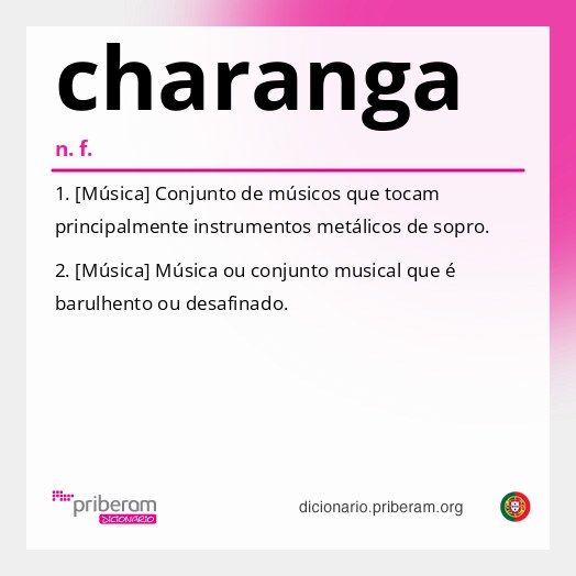 Significado de charanga