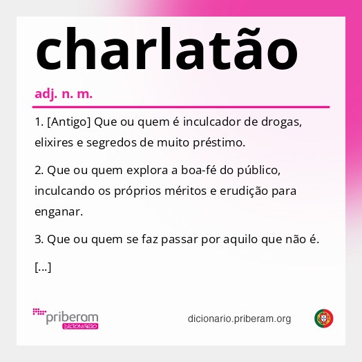 Significado de charlatão