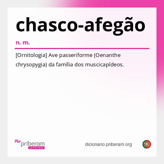 Significado de chasco-afegão