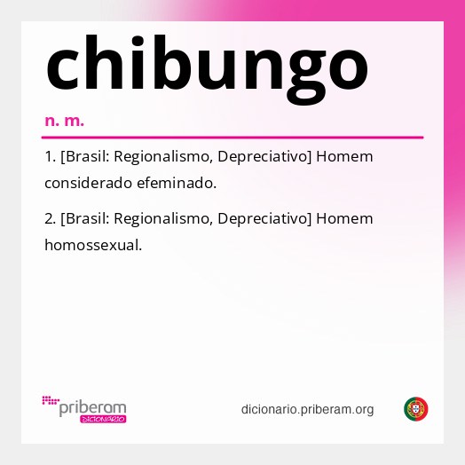 Significado de chibungo