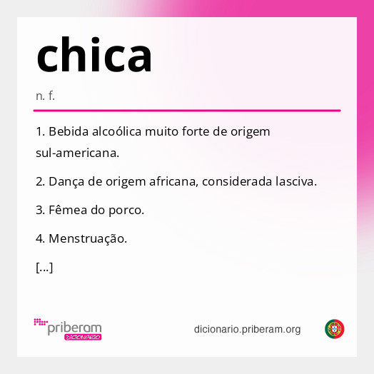 Significado de chica