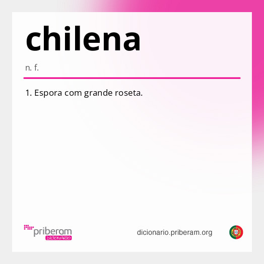 Significado de chilena