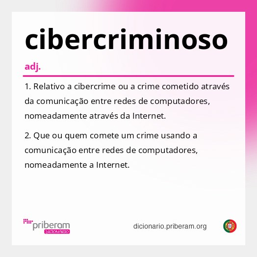 Significado de cibercriminoso