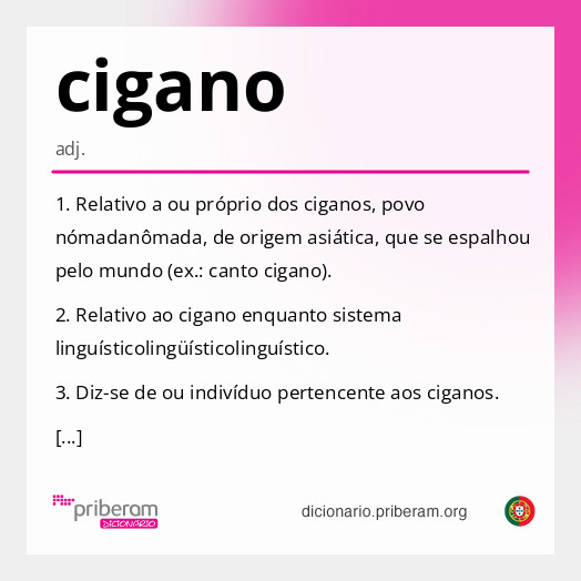 Significado de cigano