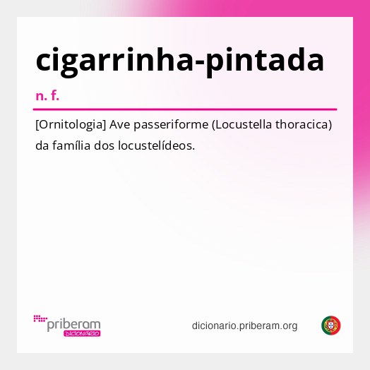 Significado de cigarrinha-pintada