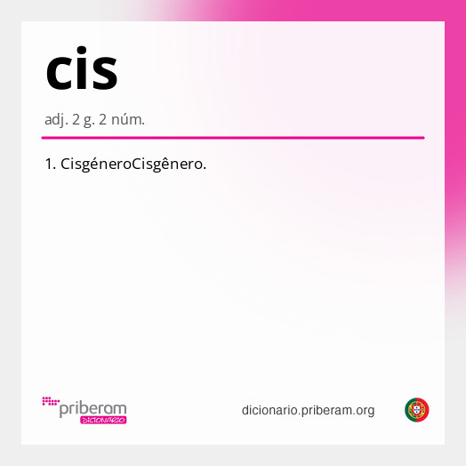 Significado de cis