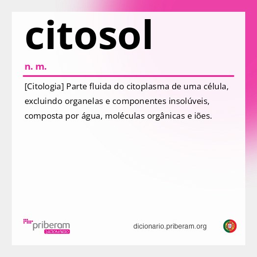 Significado de citosol