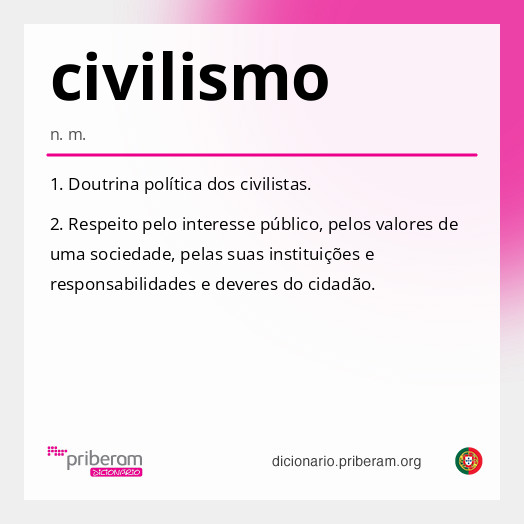Significado de civilismo
