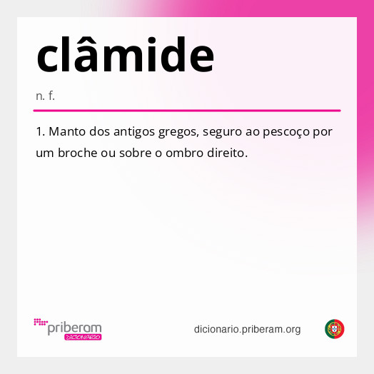 Significado de clâmide