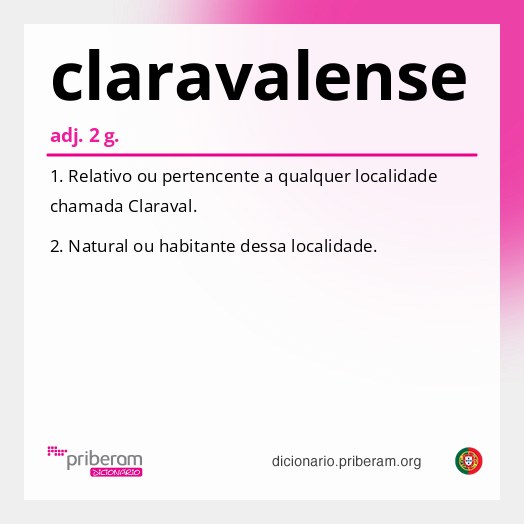 Significado de claravalense