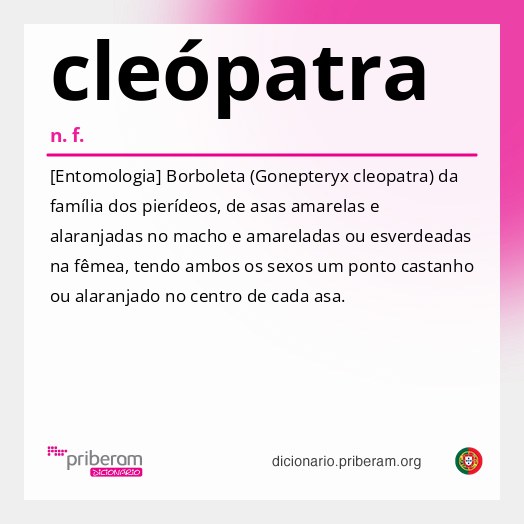Significado de cleópatra
