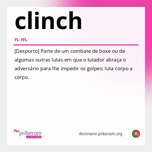 Significado de clinch