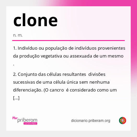 Significado de clone