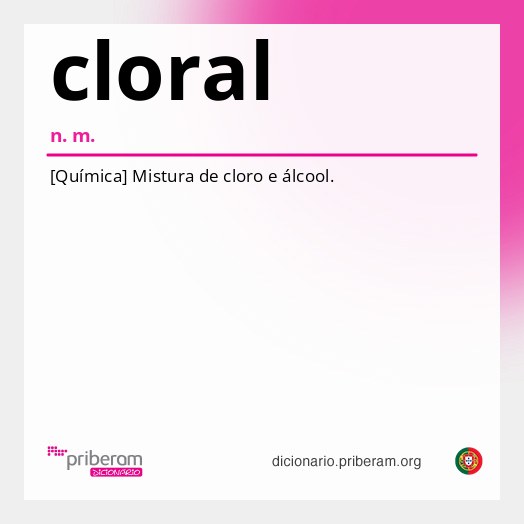 Significado de cloral