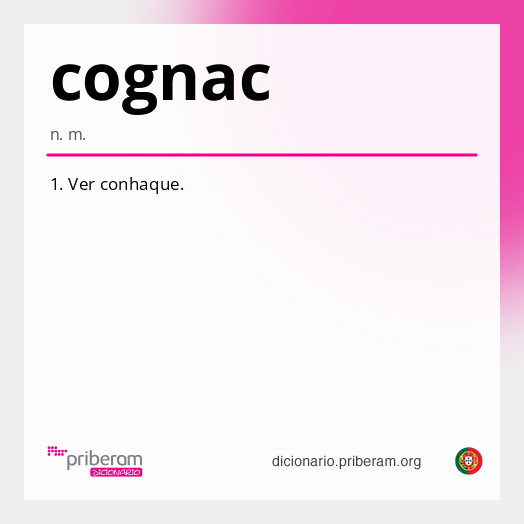 Significado de cognac