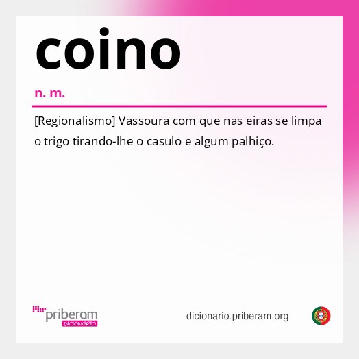 Significado de coino