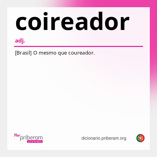 Significado de coireador