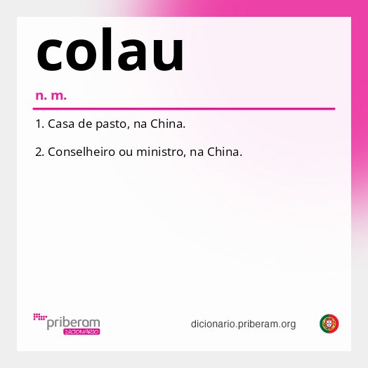 Significado de colau