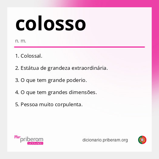 Significado de colosso