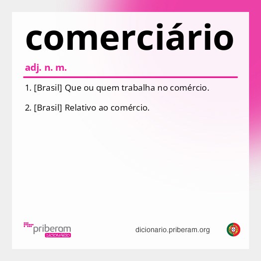 Significado de comerciário